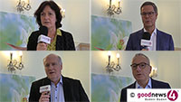 Düstere Prognose für Baden-Baden – OB Mergen: "Bekommen extrem schwierige Zeiten" - OB, Rastatter Landrat Toni Huber, Klinik-Chefs Thomas Iber und Jürgen Jung im goodnews4-VIDEO-Interview