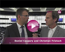 Sorge um Parlamentsstandort Strasbourg | Daniel Caspary und Christian Frietsch