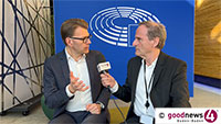 „Wir sprechen hier von Putins Freunden, die ja auch von Putin unterstützt werden“ – goodnews4-Interview von Christian Frietsch mit Daniel Caspary im Europäischen Parlament – 1. Teil 