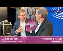 goodnews4-Interview von Christian Frietsch mit Daniel Caspary im Europäischen Parlament | 3. Teil