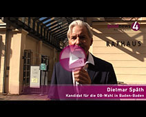 „Sieben Fragen, sieben Minuten“ | OB-Kandidat Dietmar Späth