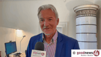 OB Dietmar Späth bringt neuen Stil ins Baden-Badener Rathaus – Gute Stimmung und roter Porsche – goodnews4-VIDEO-Interview