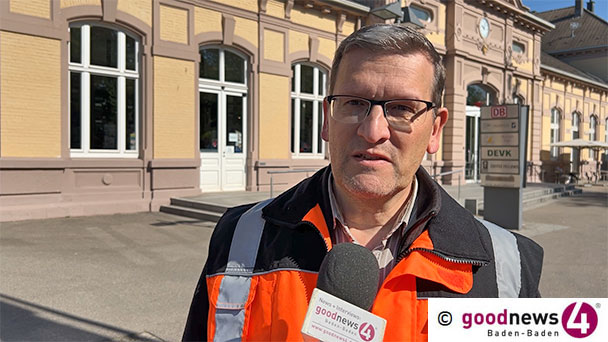 Diplomatisch-bürokratisch – Leiter des Baubetriebshofes Daniel Wöhrle zum Frühjahrsputz der Deutschen Bahn – „Wir sind immer motiviert, die Stadt Baden-Baden sauber zu halten“