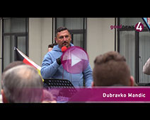 Demonstrationen vor dem SWR in Baden-Baden | goodnews4-Reportage