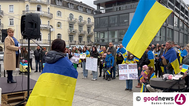 Demo morgen in Baden-Baden – Vom Kaufhaus Wagener bis zur Caracalla Therme – Anlass der Demo: „Sprengung des Staudammes in der Ukraine“