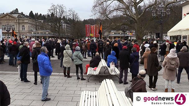 Demonstranten sollen Strom sparen – CDU-Brief an OB Späth: „Wird hierfür seitens der Stadt Baden-Baden ein Stromanschluss zur Verfügung gestellt?“