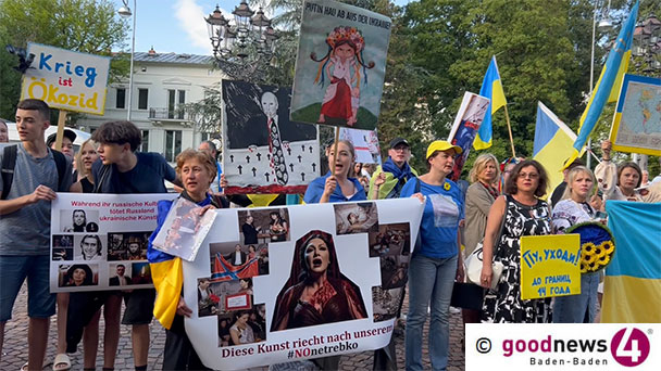 Weitgehend friedliche Demonstration gegen Anna Netrebko in Baden-Baden – „Wechselseitige Beleidigungen zwischen Demonstranten und Festspielhausbesuchern“