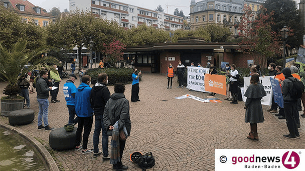 Demonstranten begrüßten Rückversicherer in Baden-Baden – Kritik an Munich Re, Swiss Re und Hannover Re