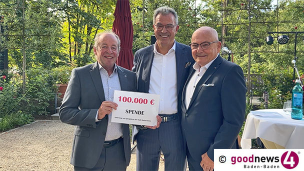 Baden-Badener Stadtrat Martin Ernst spendet 100.000 Euro – Geburtstagsfeier mit scharfen Tönen 