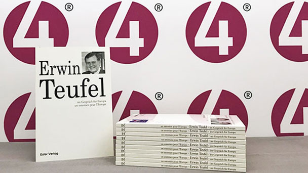 Erwin Teufel im Gespräch für Europa – Erwin Teufel un entretien pour l‘Europe