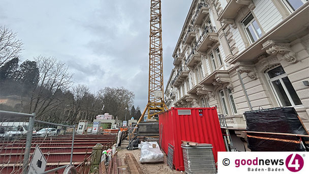Baden-Baden wird bald ein bisschen chinesisch – Verkehrsbeschränkungen wegen Kranabbau beim Europäischen Hof Baden-Baden wird bald ein bisschen chinesisch – Verkehrsbeschränkungen wegen Kranabbau beim Europäischen Hof