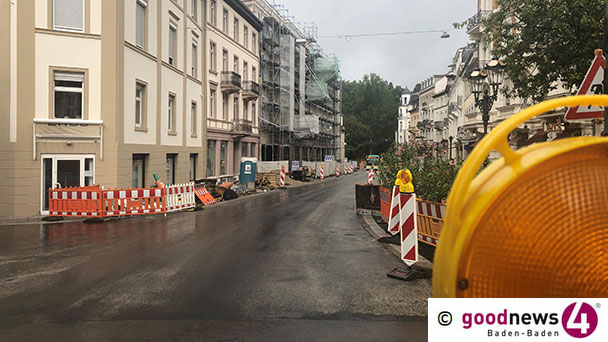 Weitere Bauarbeiten in der Luisenstraße beginnen am Montag – Voraussichtliche Bauzeit drei Wochen