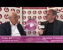 Christian Frietsch im Gespräch mit Franz Alt | 2. Teil der Serie „Versöhnung“