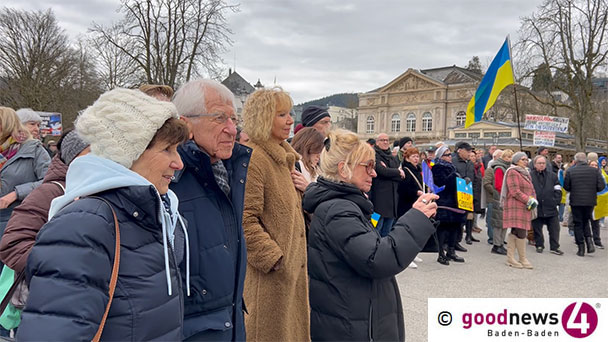 Ein Jahr Krieg in der Ukraine – Herr Putin, beenden Sie diesen Massenmord, Baden-Baden bietet sich Ihnen als Verhandlungsort an – Gastkommentar von Franz Alt