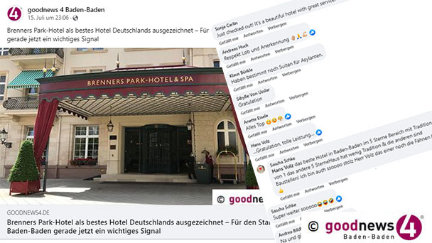 Begeisterung für Brenners-Auszeichnung – Über 32.000 erreichte Personen in Facebook