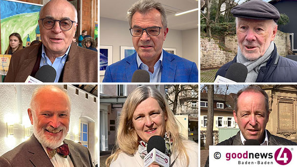 FBB präsentiert Kandidaten für Gemeinderatswahl Baden-Baden am 9. Juni – Cornelia Mangelsdorf, Bettina Morlok und Ulrich Heinz Althoff unter den Top Ten