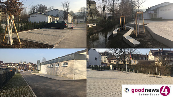 Umbau Festhalle Oos – Neuer Parkplatz freigegeben