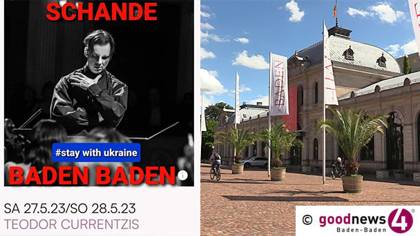Spekulationen über Demo vor Festspielhaus – Auch SWR-Dirigent Teodor Curentzis im Visier: „Schande Baden-Baden“ – Rathaus: „Bisher bei uns keine Demo angemeldet“ 