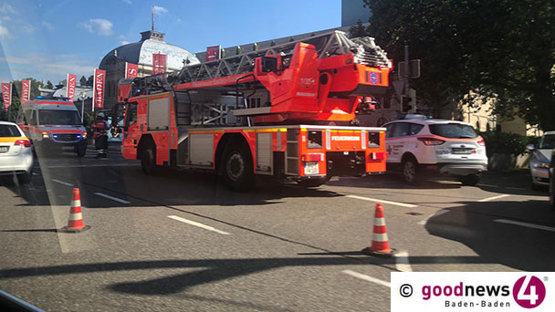 Feuer in Hotel beim Festspielhaus – Lange Straße zeitweilig gesperrt – Busverkehr betroffen