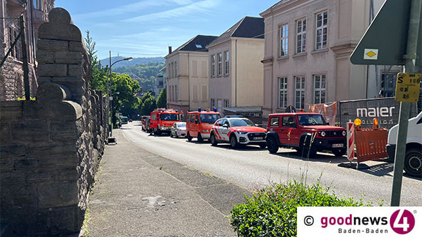 Großeinsatz der Feuerwehr in der Rotenbachtalstraße in Baden-Baden – Sperrung bis in die „späten Abendstunden“ Großeinsatz der Feuerwehr in der Rotenbachtalstraße in Baden-Baden – Sperrung bis in die „späten Abendstunden“