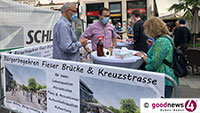 Weiterführung Bürgerbegehren „Fieser-Brücke/Kreuzstraße“ wird wohl überflüssig – Gemeinderat stimmt über Zulassung Bürgerentscheid ab