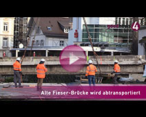 Alte Fieser-Brücke wird heute abtransportiert | goodnews4-VIDEO-Reportage