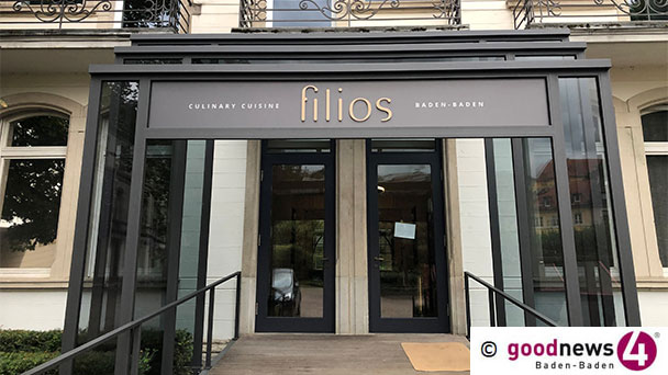 Medici eröffnet mit neuem Namen – „Baden-Badens spannendste Restaurant-Neueröffnung des Jahres ‚filios‘“