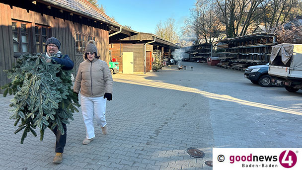 Tannenreisig im Forstamt Baden-Baden nur noch heute – Jetzt kann Weihnachten kommen!