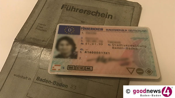 Den „Lappen“ abgeben – In Baden-Baden jetzt Umtausch alter Papierführerscheine