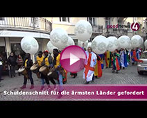 G20: Demo von „erlassjahr.de“ | goodnews4-VIDEO-Umfrage
