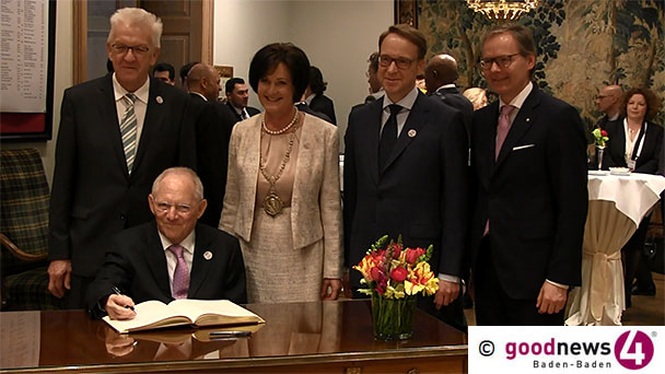 G20-Gipfel der Finanzminister in Baden-Baden eröffnet - Winfried Kretschmann: "Ich hoffe, dass dieser G20-Gipfel einen anderen Weg geht" - Baden-Baden etwas im Schatten des Merkel-Trump-Meetings