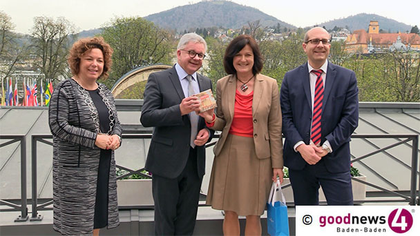 Wohlwollende Worte von Minister Guido Wolf für Baden-Badener Tourismus - "Enorm viel geleistet" - Missverständnis bei Tourismus-Konzept Wohlwollende Worte von Minister Guido Wolf für Baden-Badener Tourismus - "Enorm viel geleistet" - Missverständnis bei Tourismus-Konzept