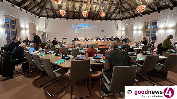 Tagesordnung für Baden-Badener Gemeinderatssitzung – „Bürgerinnen- und Bürgerfragestunde“