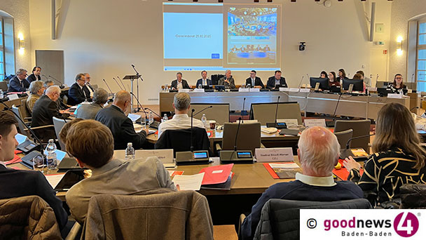 Öffentliche Sitzung im Rathaus Baden-Baden – Haushaltskonsolidierung – Abschaffung Dezernat 3