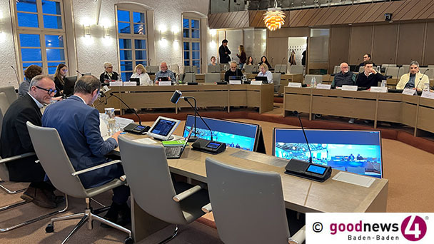Öffentliche Sitzung im Rathaus Baden-Baden – Informationen zum Bevölkerungsschutz – Einbau einer Zahnarztpraxis in der Lichtentaler Str. 9