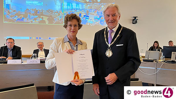 Anemone Bippes als neue Stadträtin in Baden-Baden vereidigt – Mitglied im Schul- und Sportausschuss Anemone Bippes als neue Stadträtin in Baden-Baden vereidigt – Mitglied im Schul- und Sportausschuss