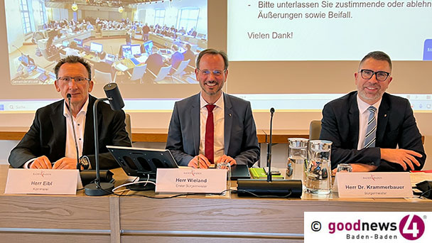 Haushaltsrede gestern Abend im Rathaus Baden-Baden – Alexander Wieland verbreitet leise Hoffnung – Diskussion um soziale Gerechtigkeit kommt zu kurz 