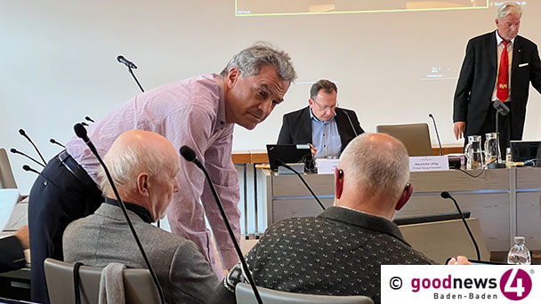 OB Späth droht am Montag ein Schlappe – Machtkampf im Baden-Badener Rathaus zwischen Gemeinderat und Oberbürgermeister – CDU, FBB, FDP und AfD gegen Ausschluss der Öffentlichkeit
