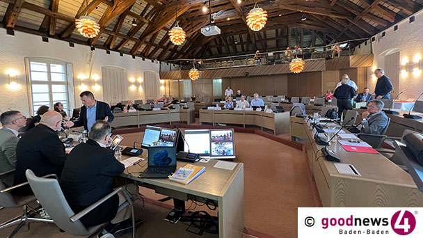 Öffentliche Sitzung Rathaus Baden-Baden – SWR-Medienstandort Baden-Baden