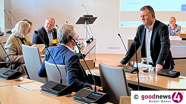 Rede von CDU-Fraktionschef Gernsbeck gestern Abend im Rathaus Baden-Baden – „Ein wesentlicher Punkt ist dabei unser Klinikum“