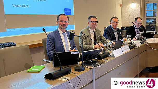 20-Millionen-Wunder in Baden-Baden – Bürgermeister Alexander Wieland und Kämmerer Thomas Eibl berichten gestern Abend im Rathaus von einem Glücksfall 20-Millionen-Wunder in Baden-Baden – Bürgermeister Alexander Wieland und Kämmerer Thomas Eibl berichten gestern Abend im Rathaus von einem Glücksfall