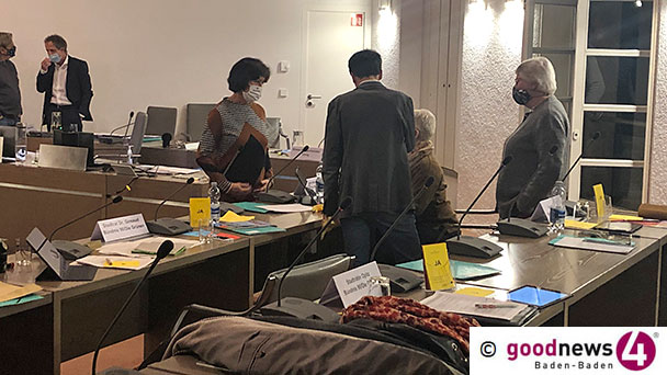 Sitzung des Baden-Badener Hauptausschusses am 9. November – Ohne einen Blick auf die Geschichte – goodnews4-Protokoll von Nadja Milke 