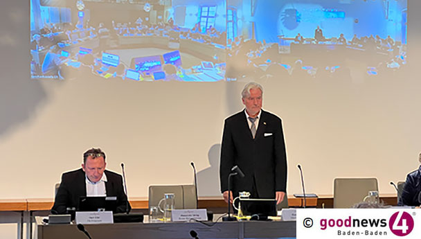 Baden-Badener Gemeinderat erhob sich für Tony Marshall – OB Späth: „Lieber Tony, Ruhe in Frieden“