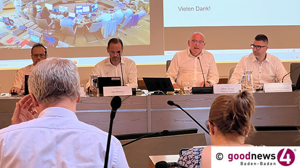 Regierungspräsidium zeigt Baden-Baden die rote Karte – Keine Genehmigung für Haushalte 2026 und 2027 – OB Jung: „Das Thema ist heute Nachmittag reingekommen“