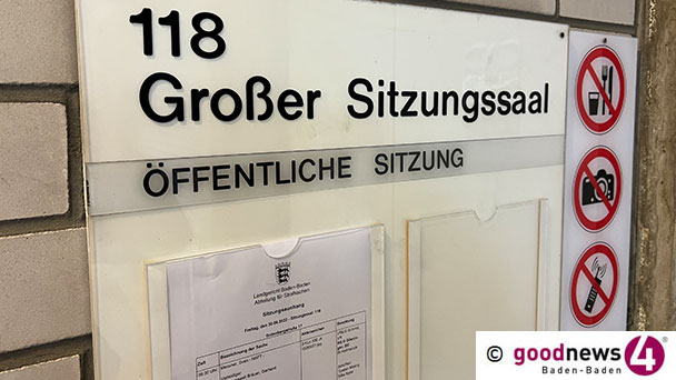 Emotionaler sechster Verhandlungstag im Baden-Badener Mordprozess – Gericht ordnet „Vorführung“ der ehemaligen Lebensgefährtin an – Antrag auf Ablehnung des vorsitzenden Richters wegen Befangenheit 