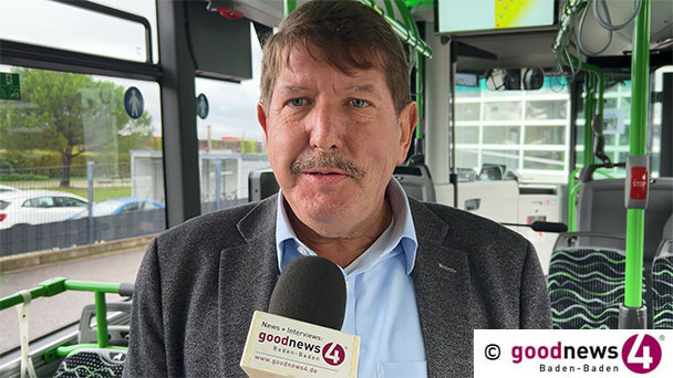 Das moderne Baden-Baden – Stadtwerke-Chef Helmut Oehler im goodnews4-Interview – „15 neue Elektrobusse für 10,5 Millionen Euro“
