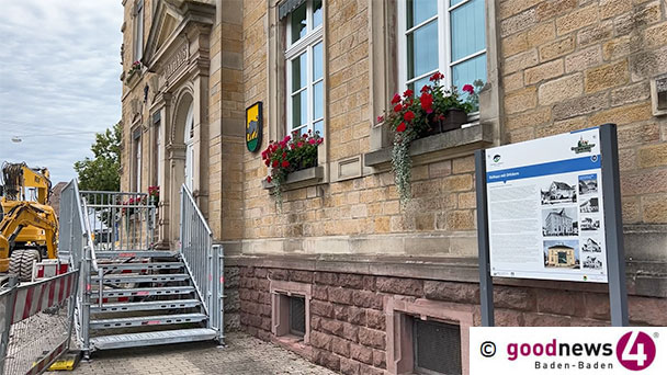 Eine neue Treppe muss her – Ortsverwaltung Haueneberstein geschlossen