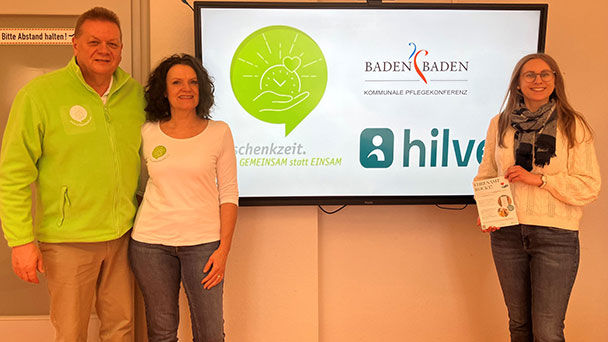 Initiative gegen Einsamkeit in Baden-Baden – Rathaus kooperiert mit „hilver & schenkzeit“