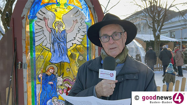 Baden-Badener Weihnachtsbotschaft von Pfarrer Carl – „Der grausame absurde Krieg in der Ukraine hängt wie eine giftige schwarze Wolke über unserem Fest“