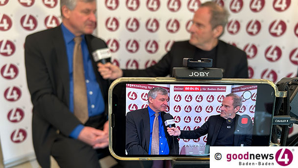 FDP-Chef Hans-Ulrich Rülke in Baden-Baden beim goodnews4-Wahl-Talk – „Deshalb können wir uns eine Dreierkoalition mit der SPD vorstellen“